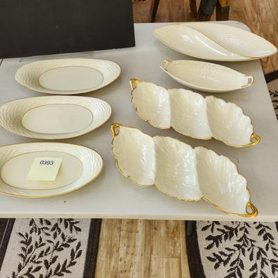 Lot of 6 Lenox USA Serving
