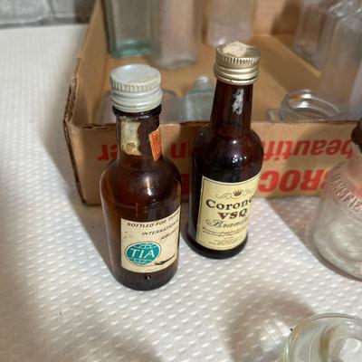 Lot 264 Flat of bottles