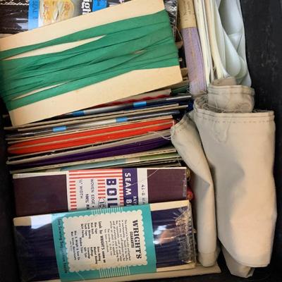 Sewing Supplies Cabinet w/ Thread Buttons Zippers much more
