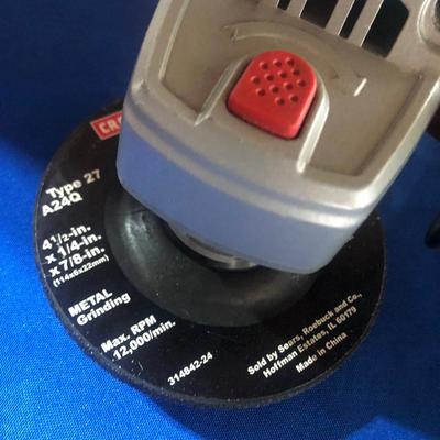 Craftsman angle grinder