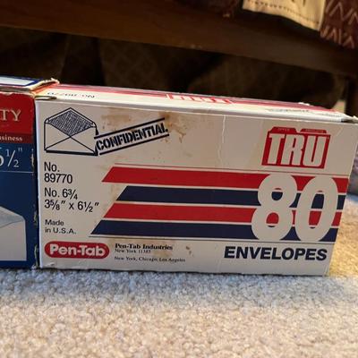 Assorted envelopes