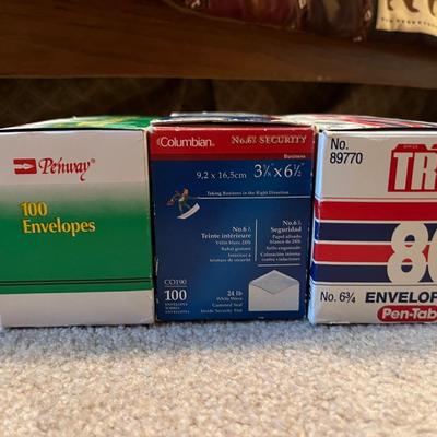 Assorted envelopes
