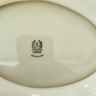 Lot of 7 Lenox USA China Serving Dishes Symphony Sculptured, Keepsake 12"