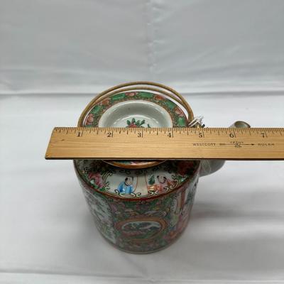 Chinese Famillial Rose Teapot