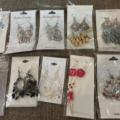 10 pairs earrings