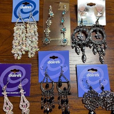 Group of pierced earrings