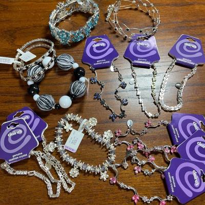 Large group of bracelets