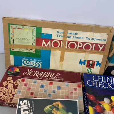 Vintage Board Game Lot