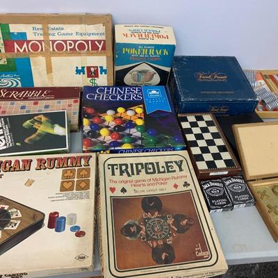 Vintage Board Game Lot