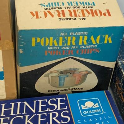 Vintage Board Game Lot