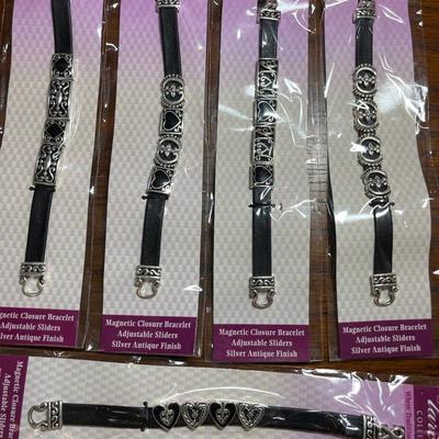 Magnetic closure bracelets (5)