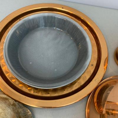 Copper, Brass & Silver-plate Lot