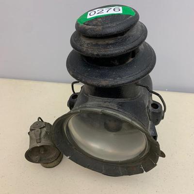 Large Dietz Lantern & Small Mining Lamp