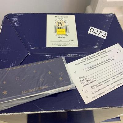 Pipka Memories Of Christmas Santa W/Original Box