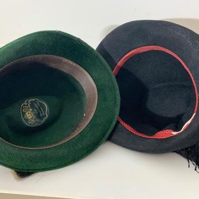 Two Vintage German Hats
