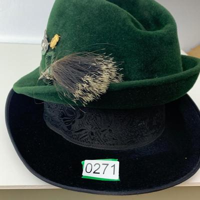Two Vintage German Hats