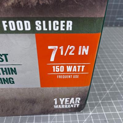LEM Belt Driven Food Slicer, NEW in Opened Box