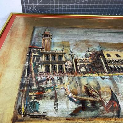 Venice Art Print Framed