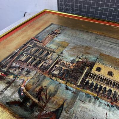 Venice Art Print Framed