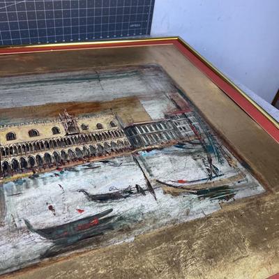 Venice Art Print Framed