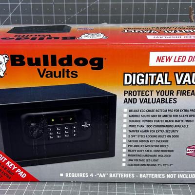 Bull Dog Digital Vault, New in the Box  