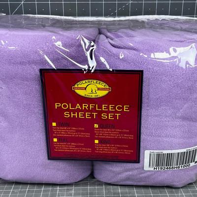New Polarfleece Queen Size NEW Sheet Set 