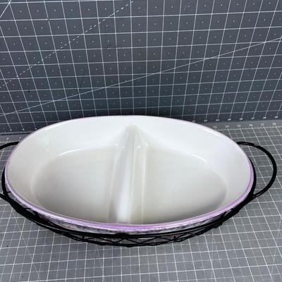 Temptations Divided Serving with Cradle, New never Used