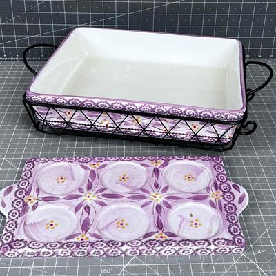 Temptations Casserole New never Used