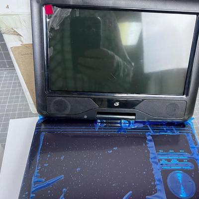 NEW GPX Portable DVD Player comes with a case. NEW