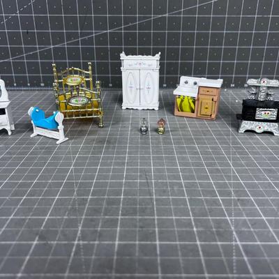 Metal Doll House Furniture  