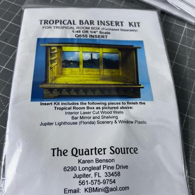 MINIATURE Doll House KITS 