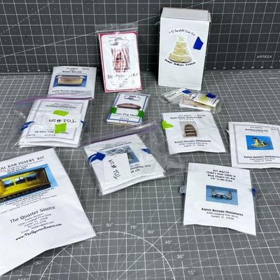 MINIATURE Doll House KITS 