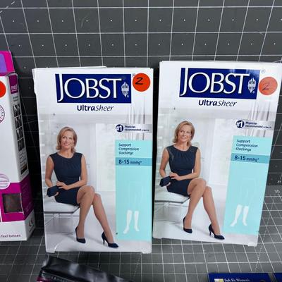 7 Packages of Compression Socks 