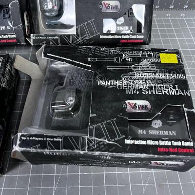 Micro Battle Tanks, New in the Package