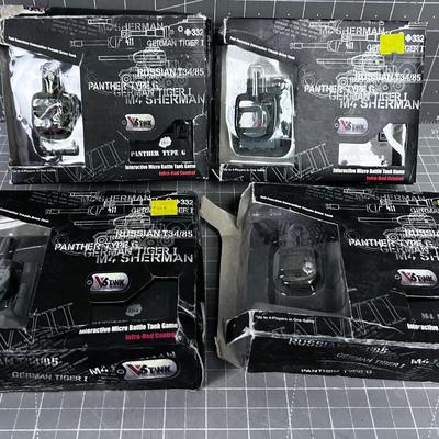 Micro Battle Tanks, New in the Package
