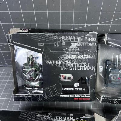 Micro Battle Tanks, New in the Package