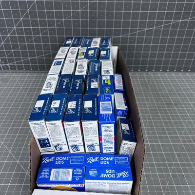 57 Boxes of Smallmouth,  BALL Lids, New 