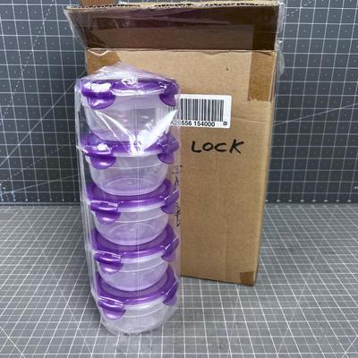 Set of Mini Lock & Lock 