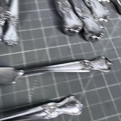 Partial Set of Old Company Silver Plated Flatware