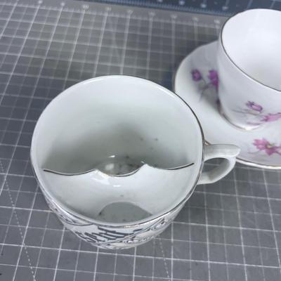 Coffee Cups and Tea Cups ANTIQUE 