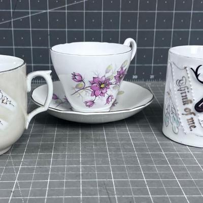 Coffee Cups and Tea Cups ANTIQUE 