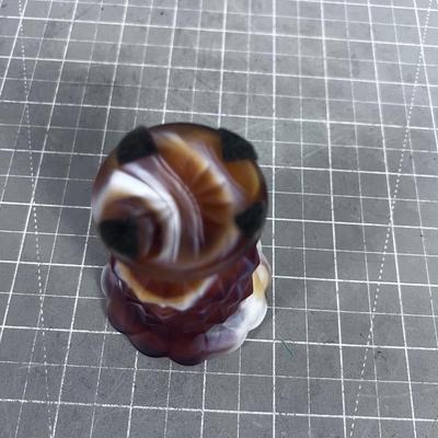 Carmel Colored Slag Glass VOTIVE