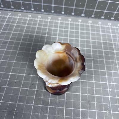 Carmel Colored Slag Glass VOTIVE