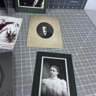 (10) Old Cabinet Cards 