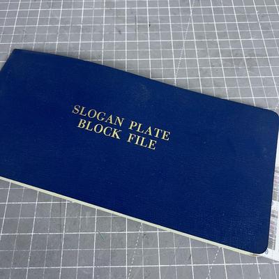 Book of Partial Stamp Sheets 