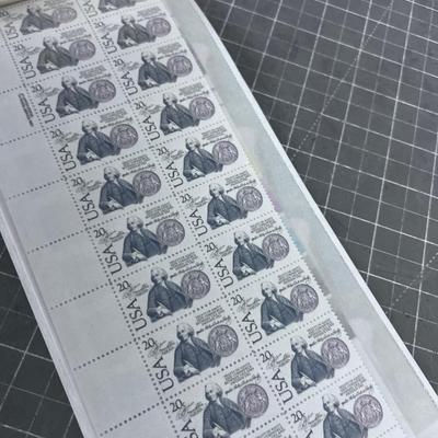 Book of Partial Stamp Sheets 