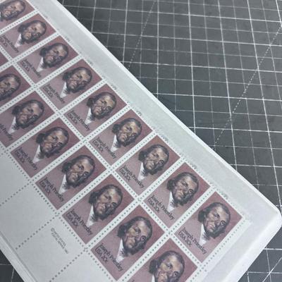Book of Partial Stamp Sheets 