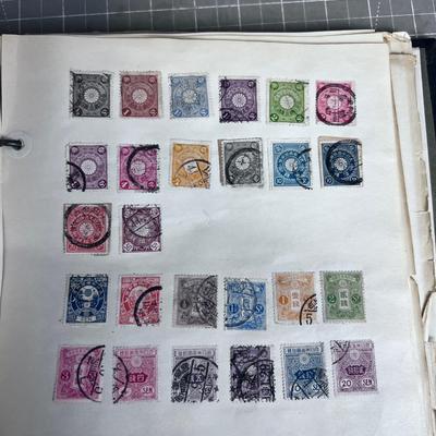 STAMP Collection Book of Stamps from 1930's and Earlier