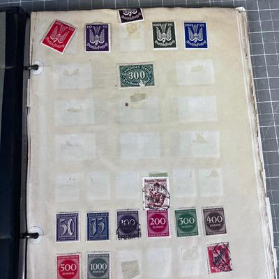 STAMP Collection Book of Stamps from 1930's and Earlier