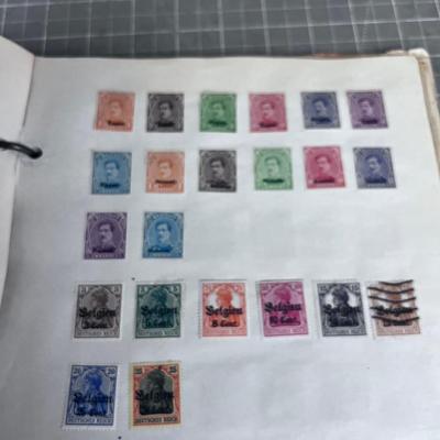 STAMP Collection Book of Stamps from 1930's and Earlier